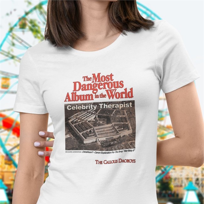Thick Lizzy The Most Dangerous Album In The World Celebrity Therapist Tank Top The Callous Daoboys