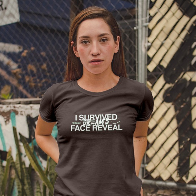Ambyia I Survived Dream’s Face Reveal Tee Shirt Dreamfacereveal Dreamfanart