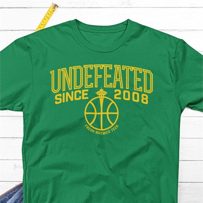 Undefeated Since 2008 Long Sleeve Shirt Fresh Brewed Tees