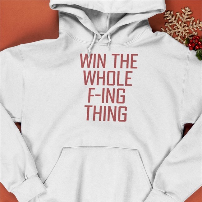 Zack Meisel Win The Whole F-Ing Thing Classic Hoodies Shirt Black ZackMeisel