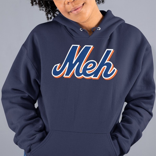 Meh Mets Hoodie Chilled Chaos