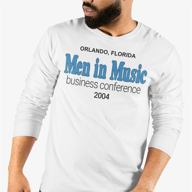 Orlando Florida Men In Music Business Conference 2004 Shirts Benito Skinner