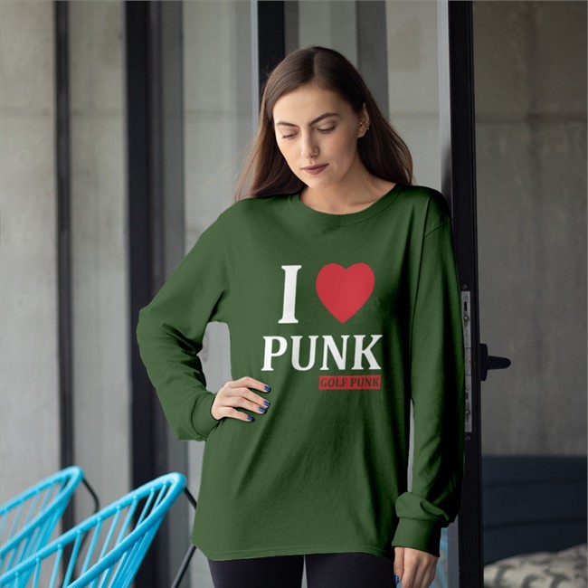 Britney Spear I Love Punk Golf Punk Sweatshirt Black Illbetherelovve