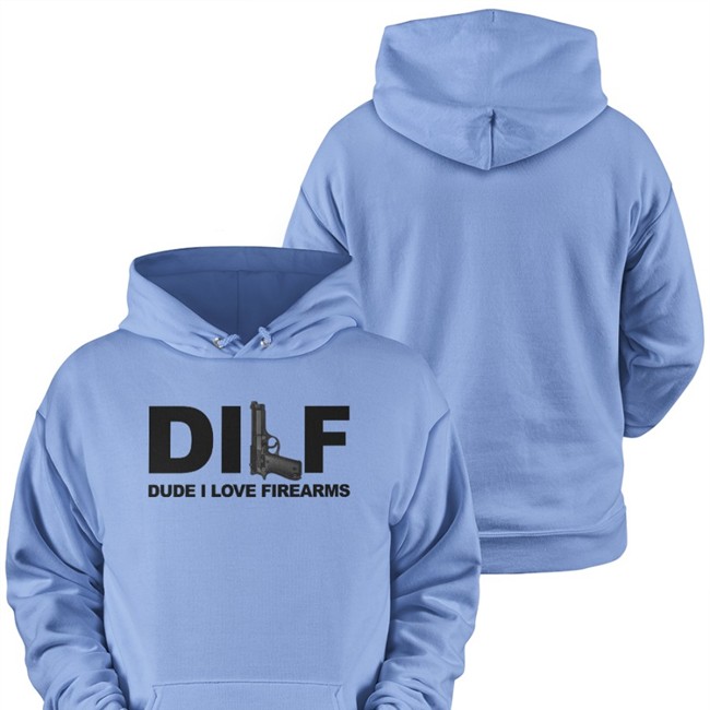 Bunker Branding DILF Dude I Love Firearms Shirt