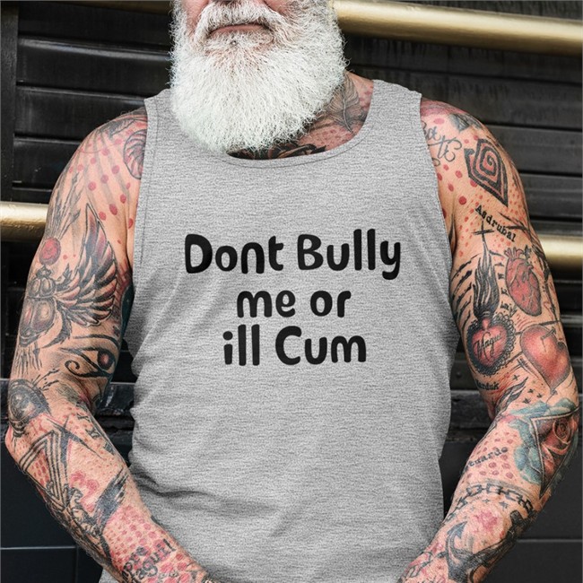 Misty Moon Dont Bully Me Or ill Cum Long Sleeve White MistySnuggleBug