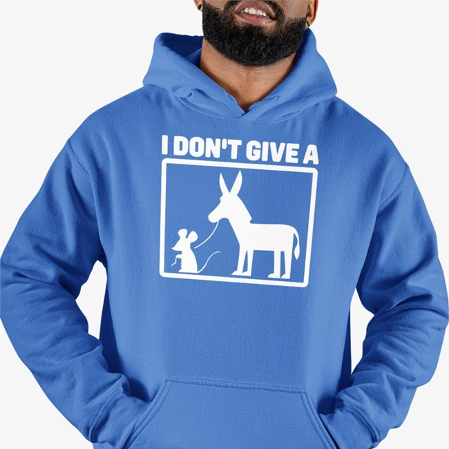 I Don't Give A Rats Donkey Sweatshirt