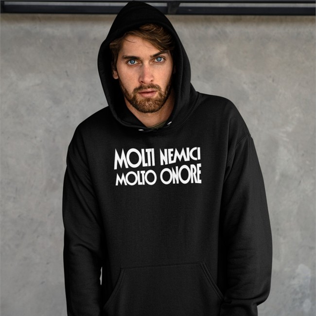Manhattan Corncommunist Benito Mussolini Molti Nemici Molto Onore Shirt Black