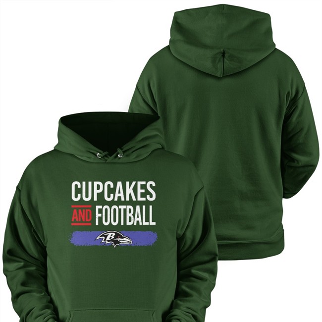 Cupcakes And Football T Shirt Duff Goldman Baltimore Ravens