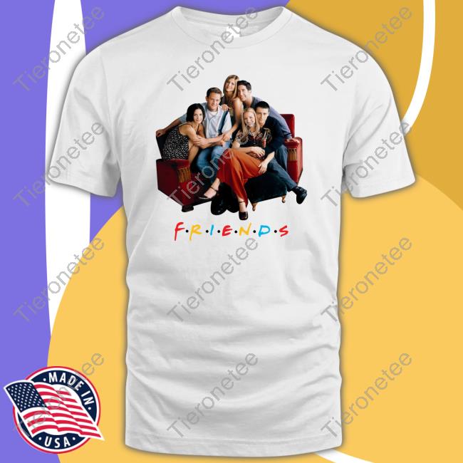 Official Friends Sofa Tee Shirt Selena Gomez