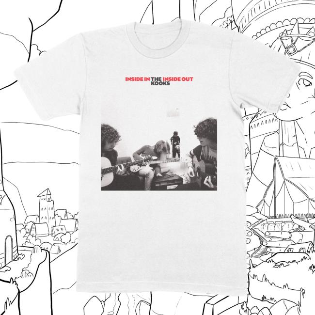 Official The Kooks Apparel Store The Kooks Inside In White Popover Shirt The Kooks Clothing Shop TheKooks