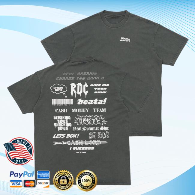 RDC World Change The World Tees
