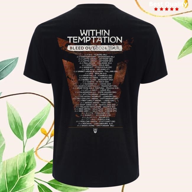 Bleed Out Album Tour - S/s Shirt - Within Temptation