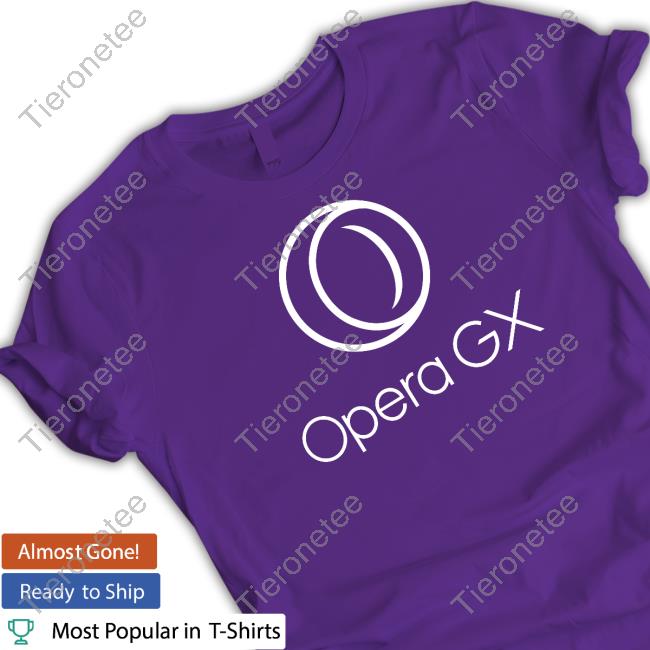 Official Opera Gx Gaming Browser Hoodie