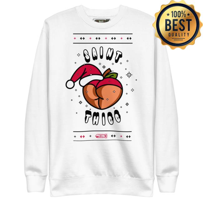 Broscience Merch Saint Thicc X-Mas Sweaters