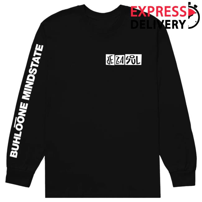 Official Wearedelasoul De La Soul Buhloone Mindstate Long Sleeve Shirt