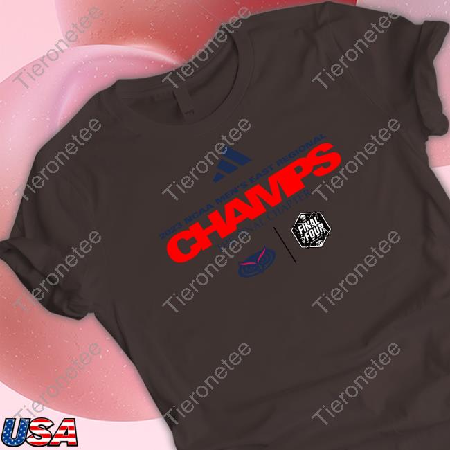 Official Miami Hurricanes 2023 Final Four Regional Champions Fresh T-Shirt
