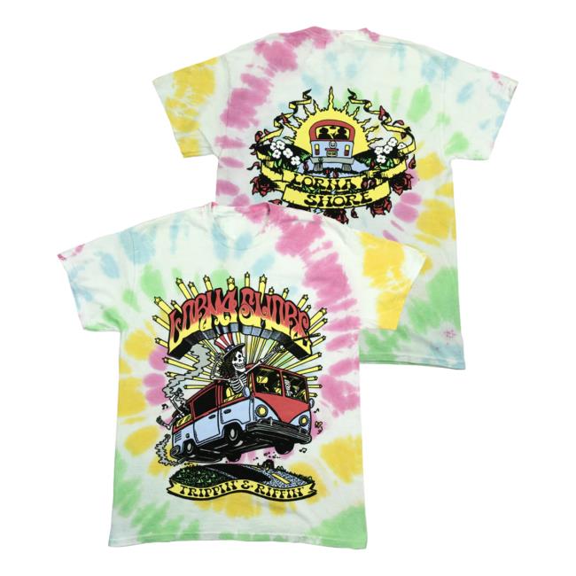 Official Lorna Shore Store Merch Lorna Shore Trippin & Riffin Tie Dye Tees LornaShore