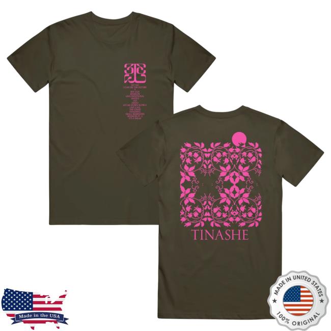 Official Tinashe Merch Store Tinashe 333 Tracklist Hunter Green Attractive Shirt