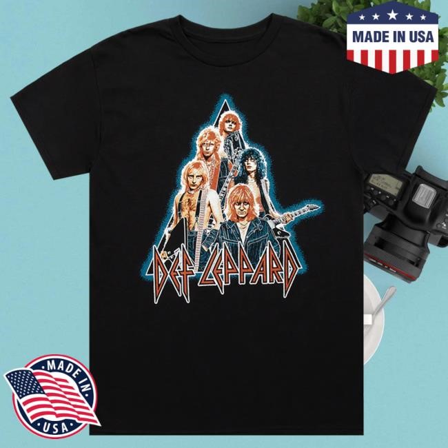 Official Def Leppard Merch Store Clothing Vintage Summer Stadium Tour 2024 Top Shirt DefLeppard