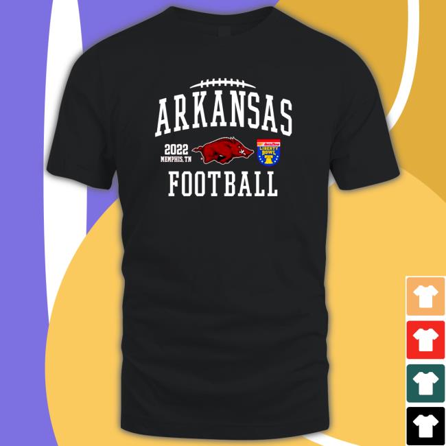 Official Arkansas Razorbacks 2022 Memphis TN Football shirt Shirts