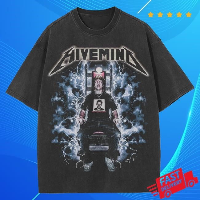 Official Hivemind Merch Hivemind X Copes Collection Hivemind Dignan Electric Chair T Shirt