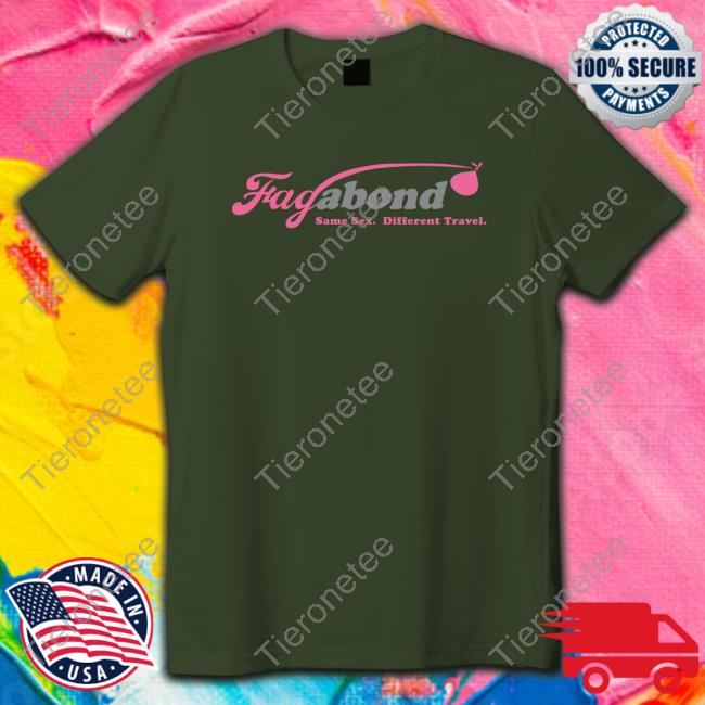 Official Fagabond Same Sex Different Travel T-Shirt