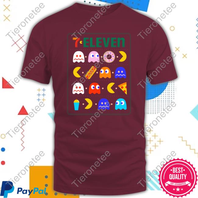 Official 7 Eleven Pac Man Shirt