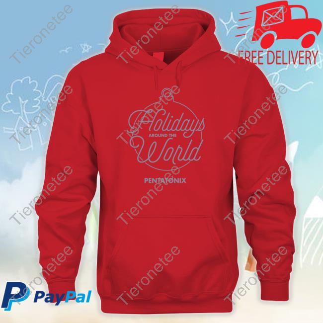 Pentatonix Holiday Around The World Long Sleeve Tee