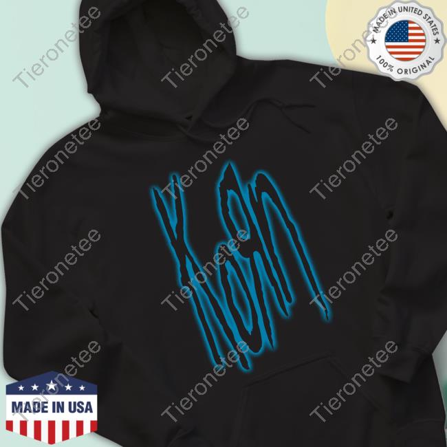 Official Korn Merch Glow Logo Kids Tee