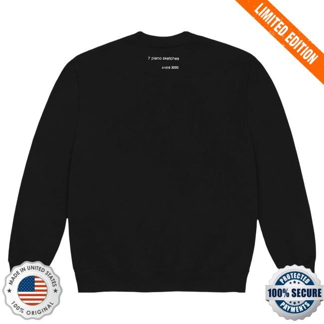 Official Andre 3000 Merch Store Jim Joe 3 Pianos Sweatshirt 1 André 3000