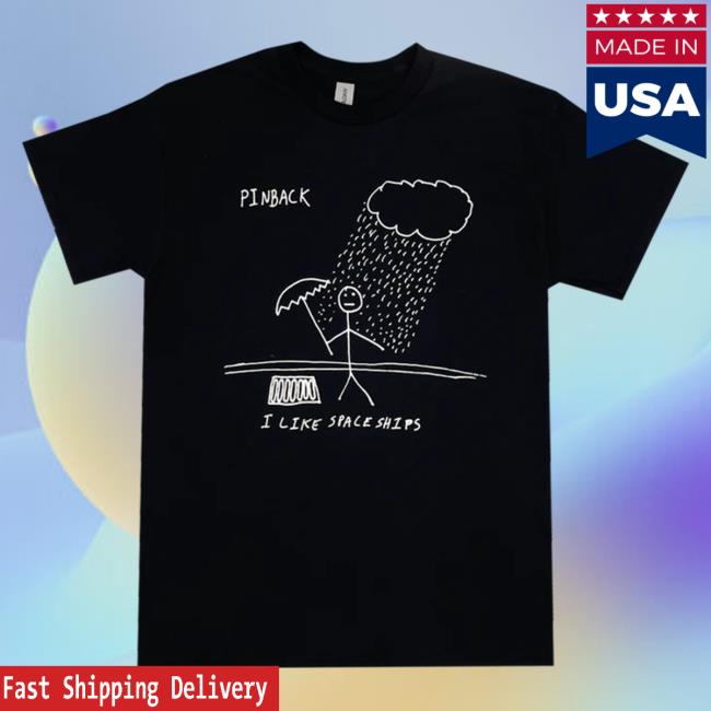 Pinback Rainy Day Black Shirts