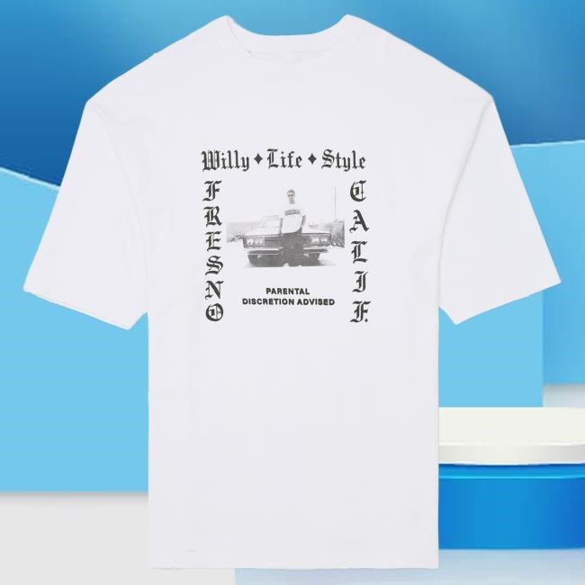 Official Willy Chavarria Willy Life Style Northsider Top Shirt White