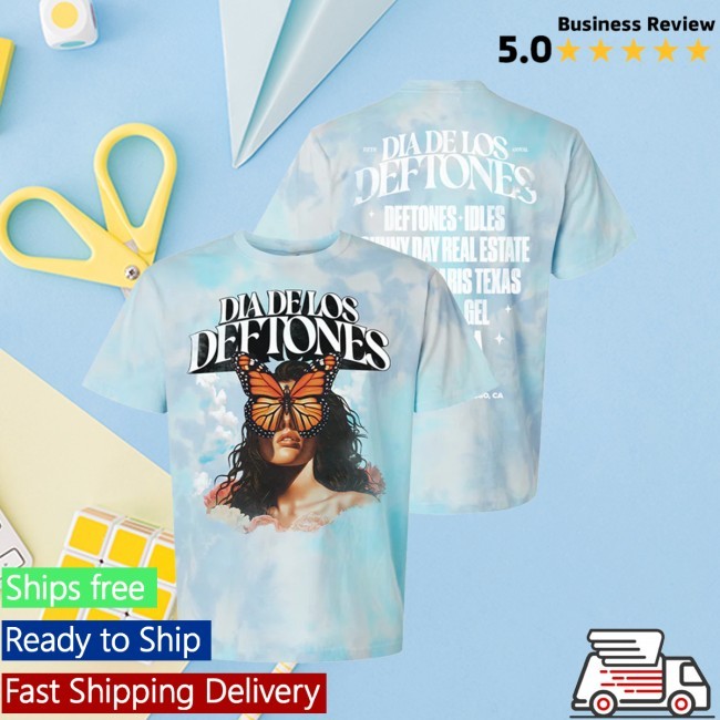 Deftones DDLD '24 Tie Dye Cloud New Tee Official DDLD V Merch