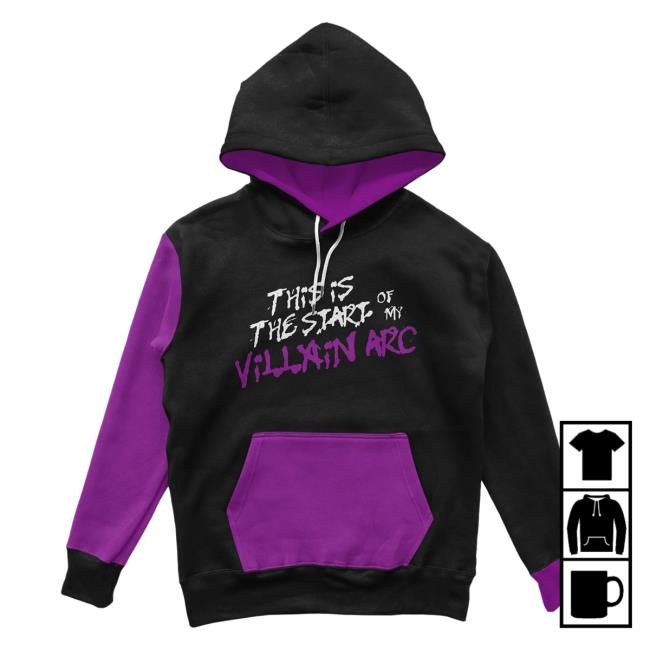 Official Dream Clothing HQ This Is The Start Of My Villain Arc Color Block Crewneck Sweatshirt Dreamclothinghq Merch