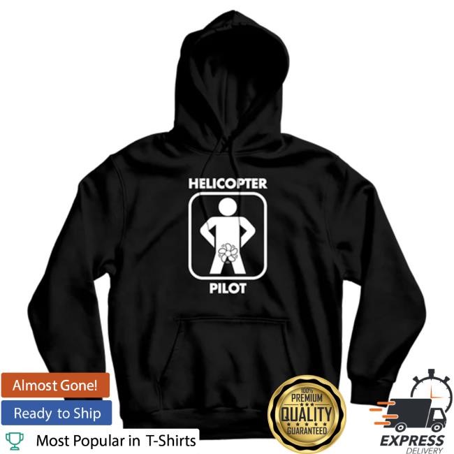 Danny Duncan Helicopter Pilot Black Sweatshirt Hoodie – Danny Duncan Shop