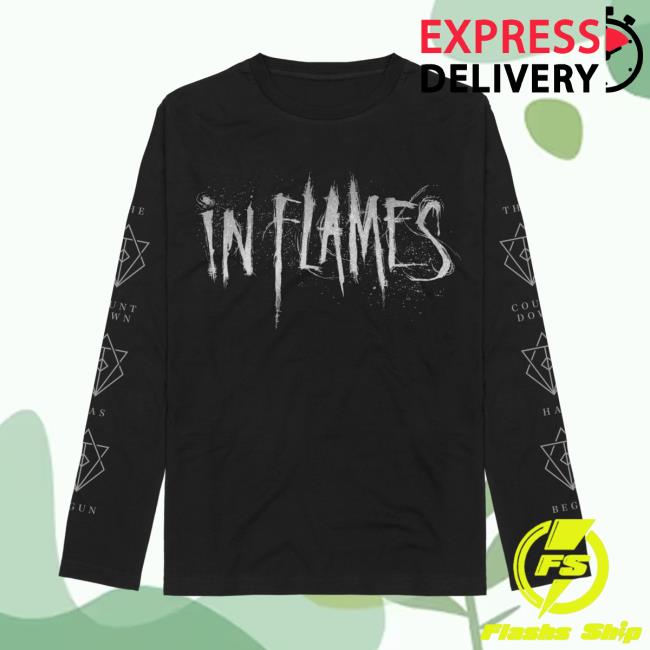 In Flames Shop Merch Countdown Long Sleeve Hot Shirt