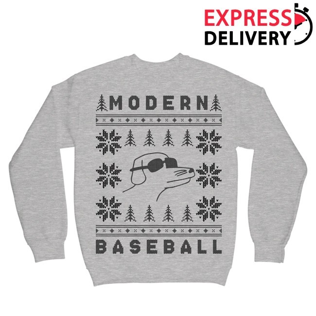 Holiday Dog Crewneck Modern Baseball Shop Apparel