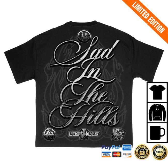 Official Sad Boyz Merch Store LHSBTEE001 - BLACK Popover Shirt