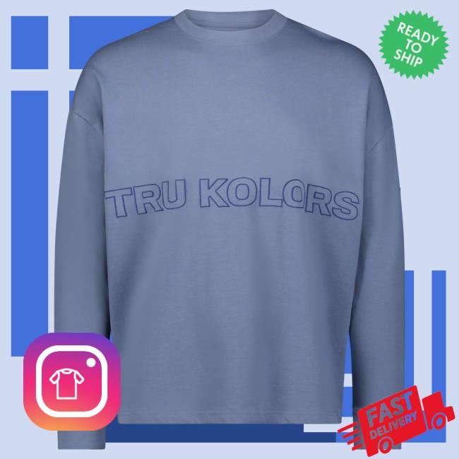 Official Tru Colors Clothing Apparel Tru Kolors Boxy Long Sleeve T Shirt