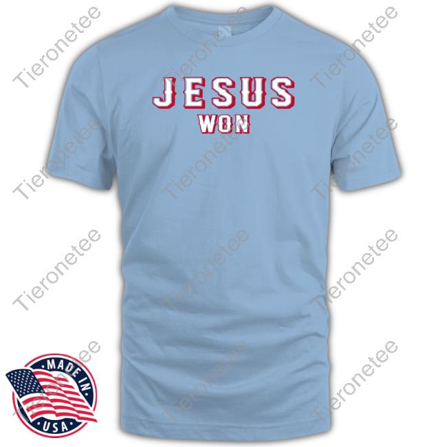 Fca Itsonatee Merch Jesus Won Shirt Tony Beasley