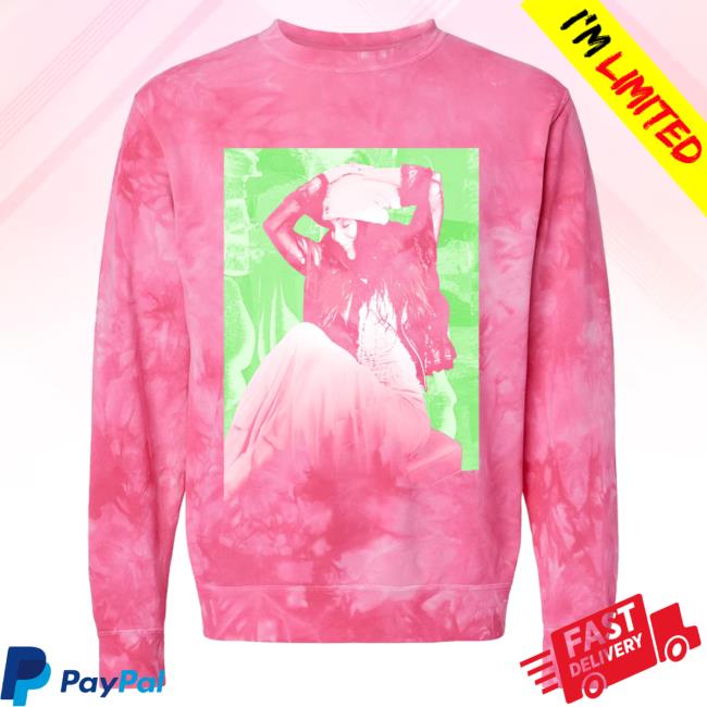 Official Merch Bar Cher Pink Tie Dye Hood MerchBar