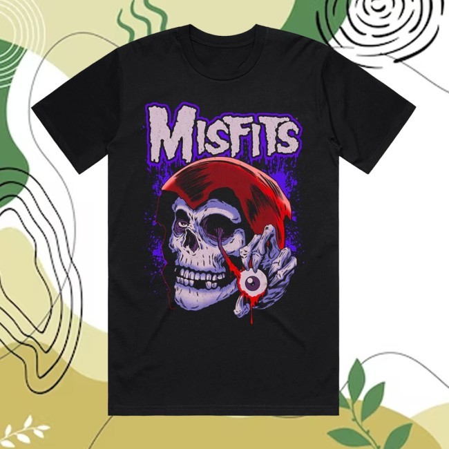Misfits Evil Eye Fiend A.D. Black Tee Misfits Clothing Store