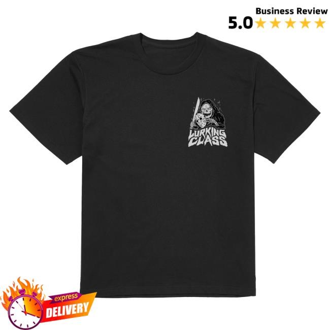 Official Lurking Class Clothing Merch Shop Crystal Lake Top Shirt - Black LurkingClass