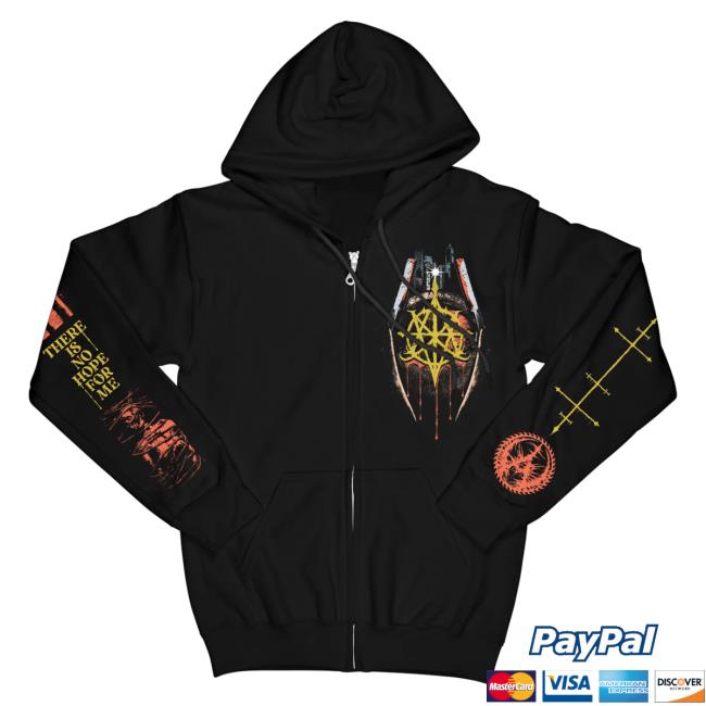 Official Indie Merch Store Shop Aborted "Verderf" Zip Sweatshirt IndieMerchStore