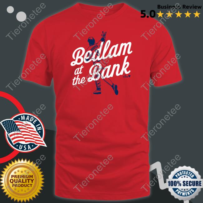 Official Breakingt Merch Bryce Harper Bedlam At The Bank Shirt