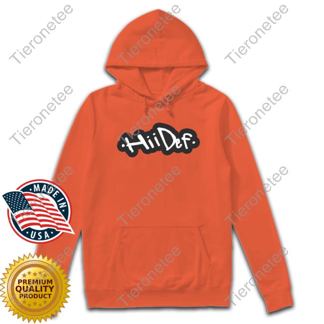 Official Hii-Def Shop Store Merch 3M Reflective Logo Hot Shirt