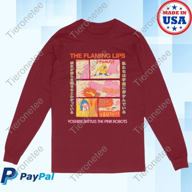 The Test L/S Tee The Flaming Lips Merch Shop