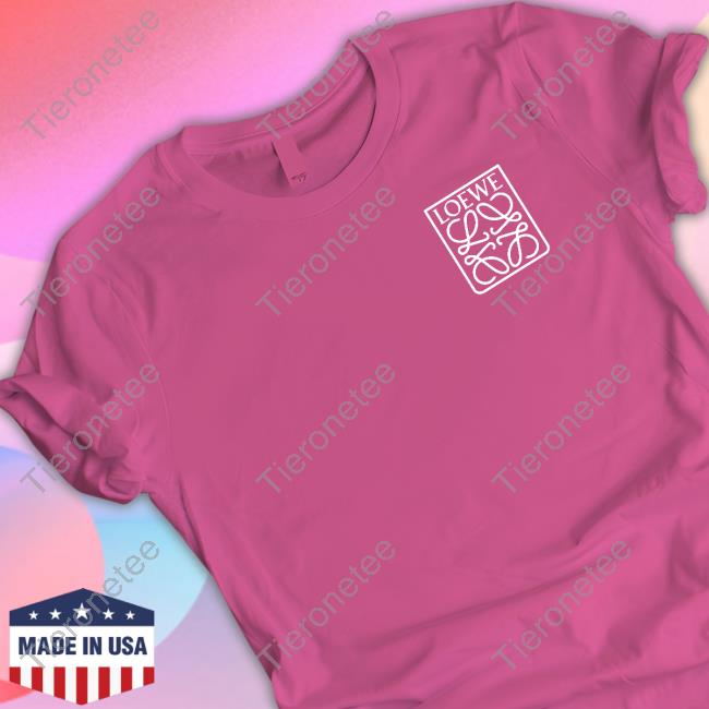 Allu Arjun Loewe Logo Tee Shirt