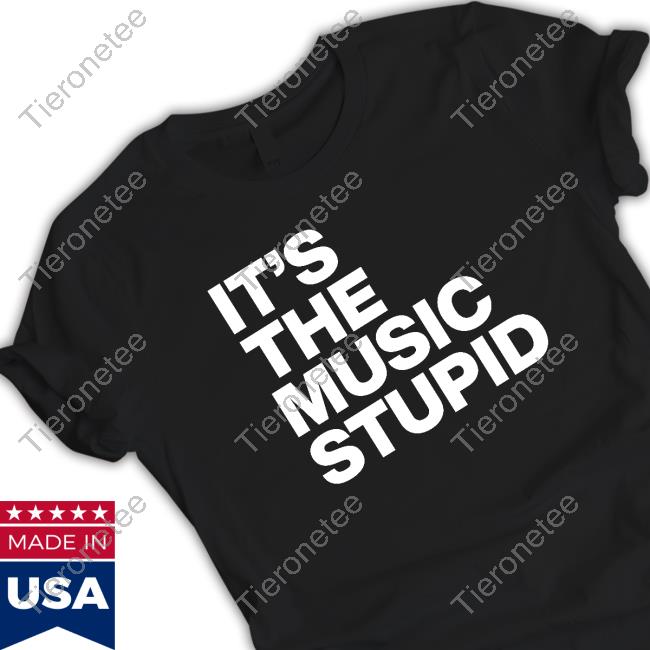 Official Shinedown It's The Music Stupid Tee