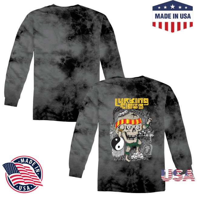 Lurking Class Clothing Fuck Around And Find Out Tie Dye Long Sleeve Tees Black/Tie-Dye LurkingClass